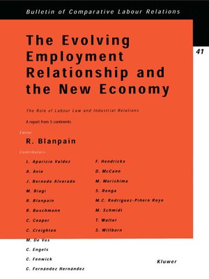 cover image of The Evolving Employment Relationship and the New Economy